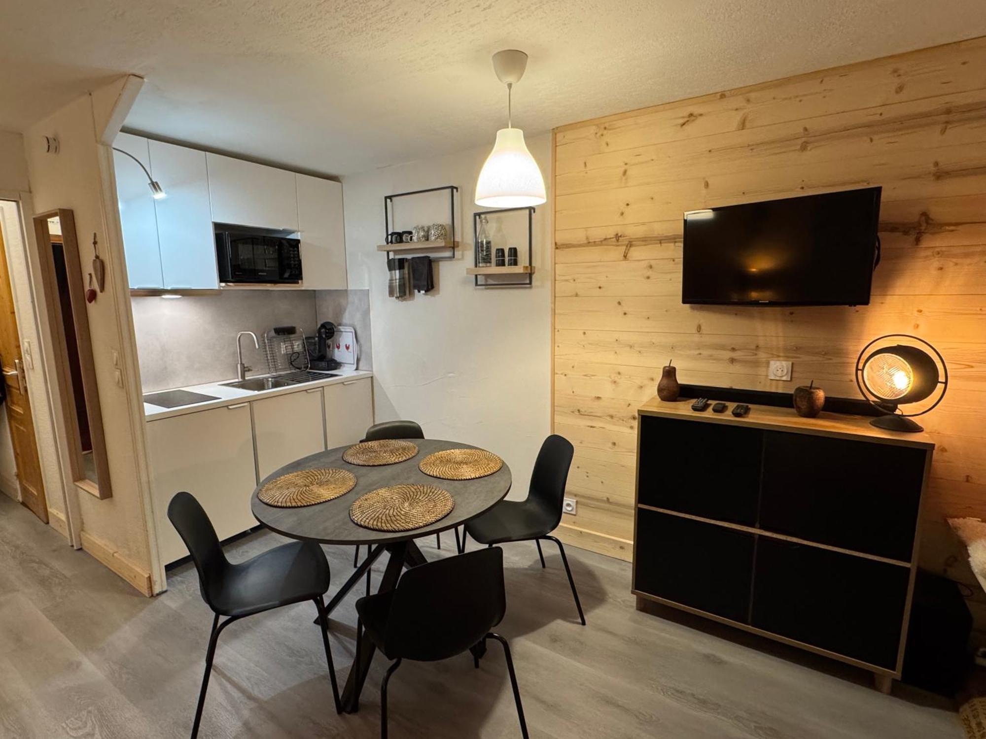 Studio 4 Pers, Linges Et Menage Inclus Val Thorens Bagian luar foto