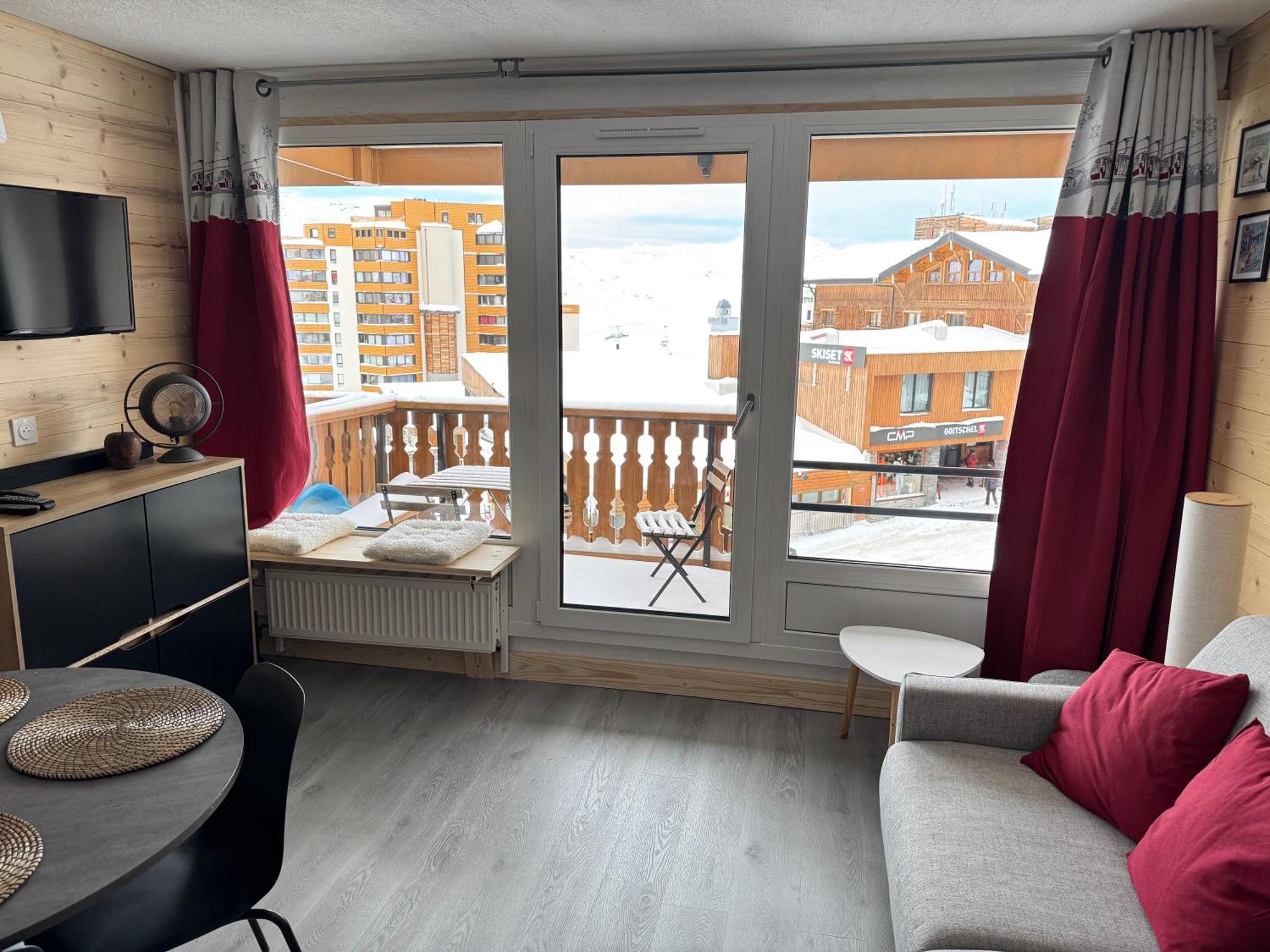 Studio 4 Pers, Linges Et Menage Inclus Val Thorens Bagian luar foto